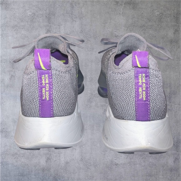 Nike Air Zoom Tempo Next% Flyknit / Particle Gray / Men’s Size 7.5 US - Picture 6 of 8